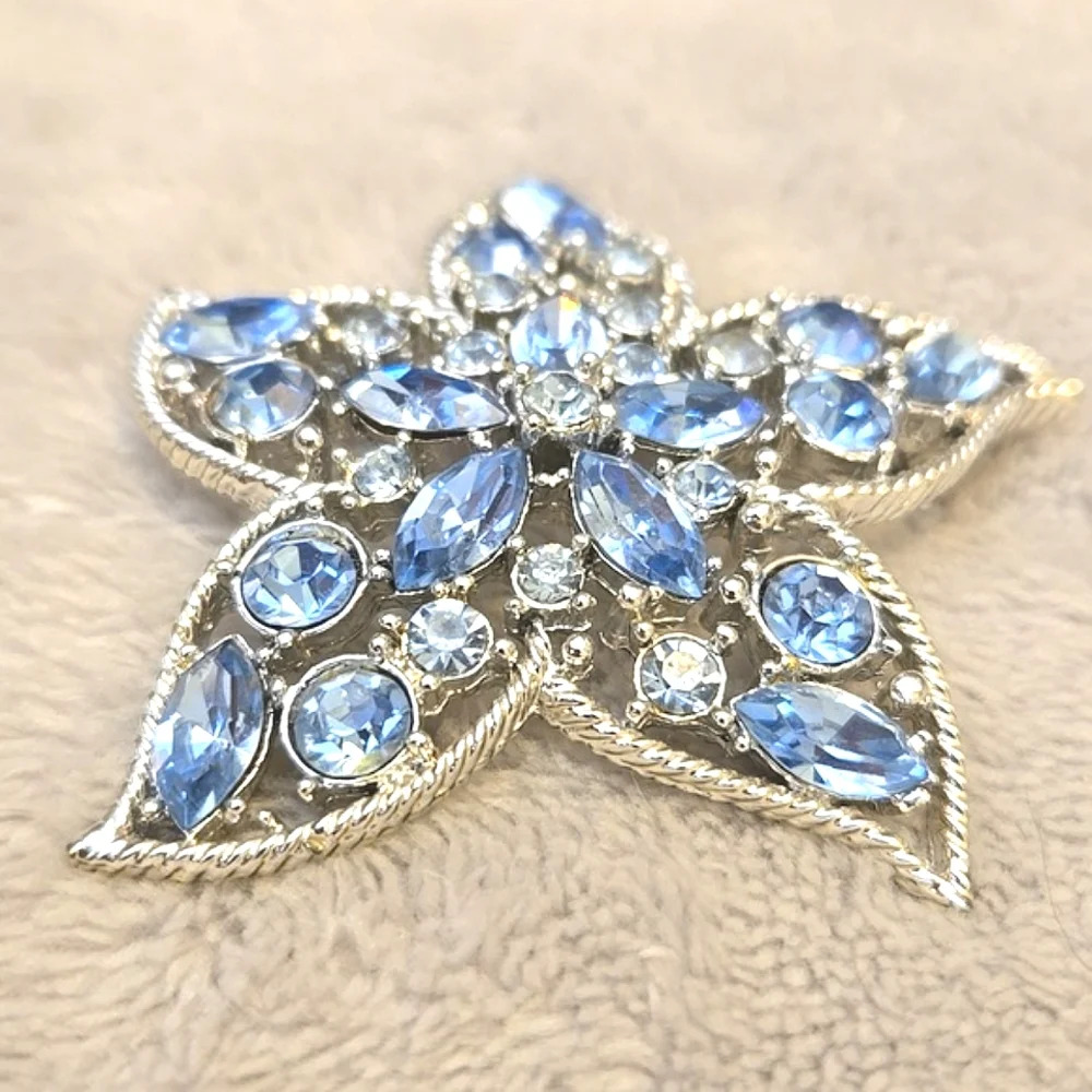 #515 Vintage Sarah Coventry Star Fire Brooch - Picture 4 of 7